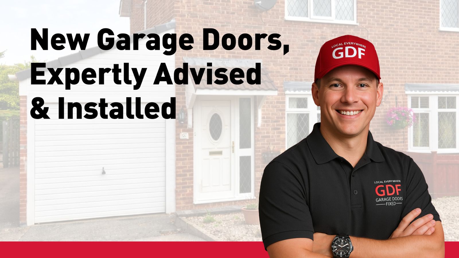 New Garage Doors, Expertly Advised & Installed
